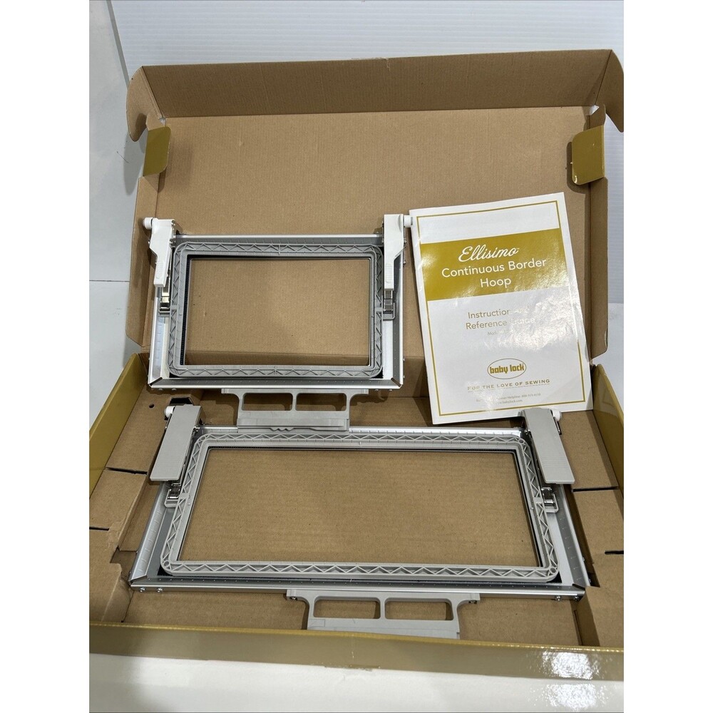 Baby Lock Ellisimo Large & Medium Continuous Border Hoop Embroidery Upgrade III